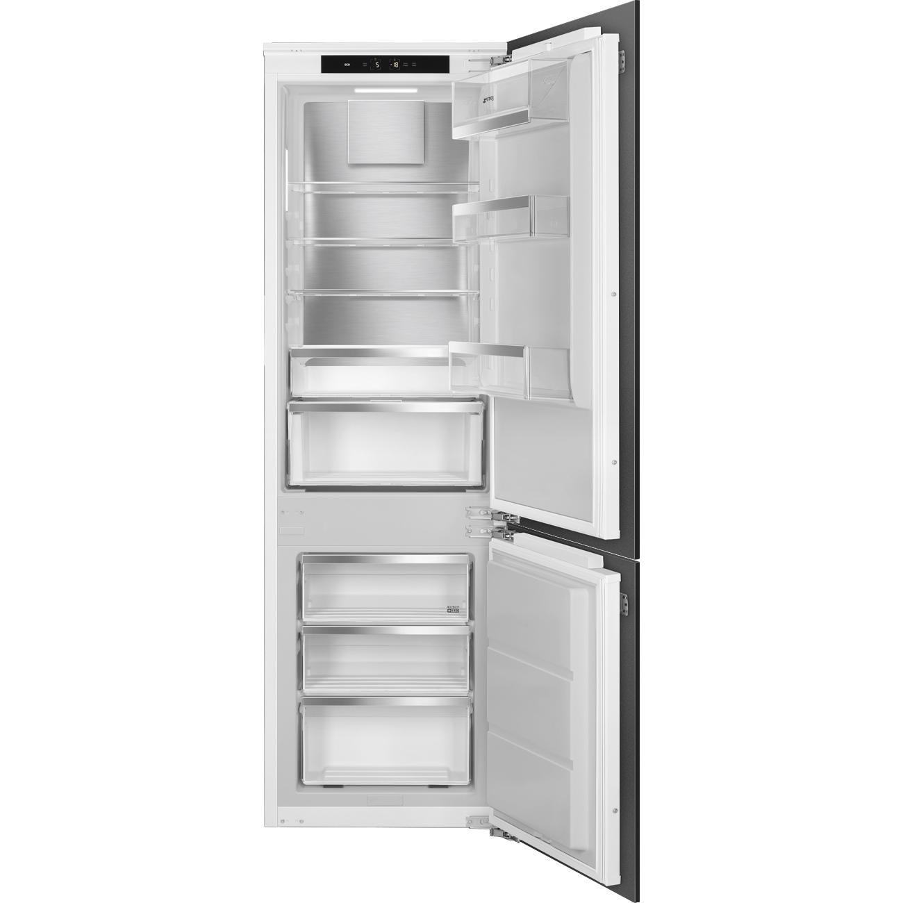 Built-in refrigerator or freezer