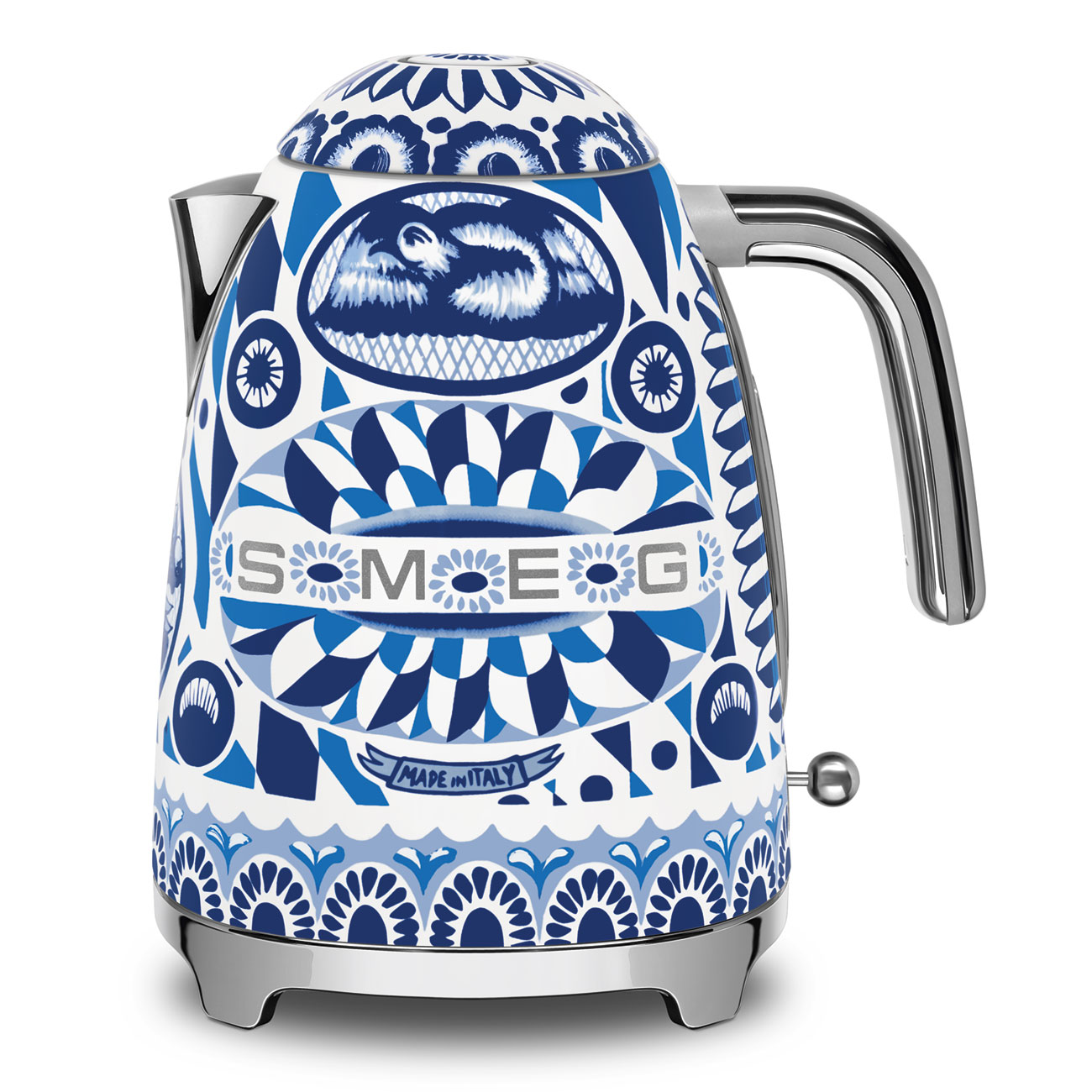 Smeg Dolce & Gabbana Blu Mediterraneo kettle