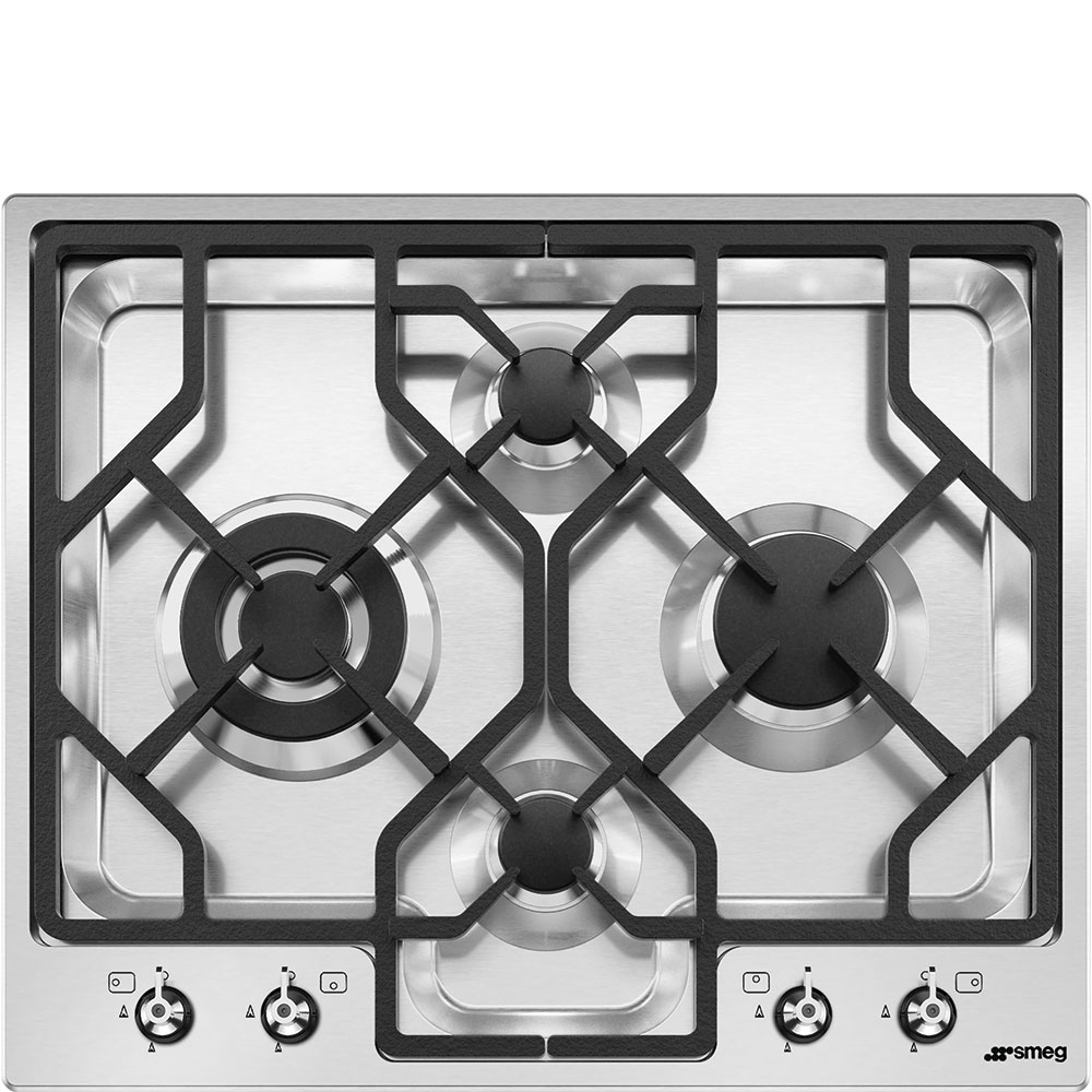Built-in gas or electric hob