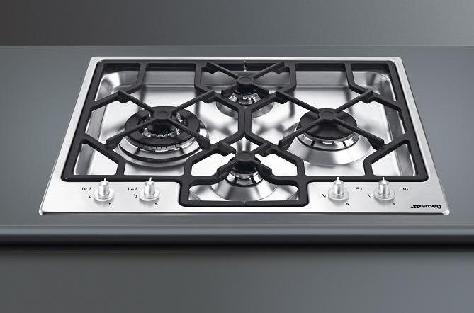 Built-in gas or electric hob