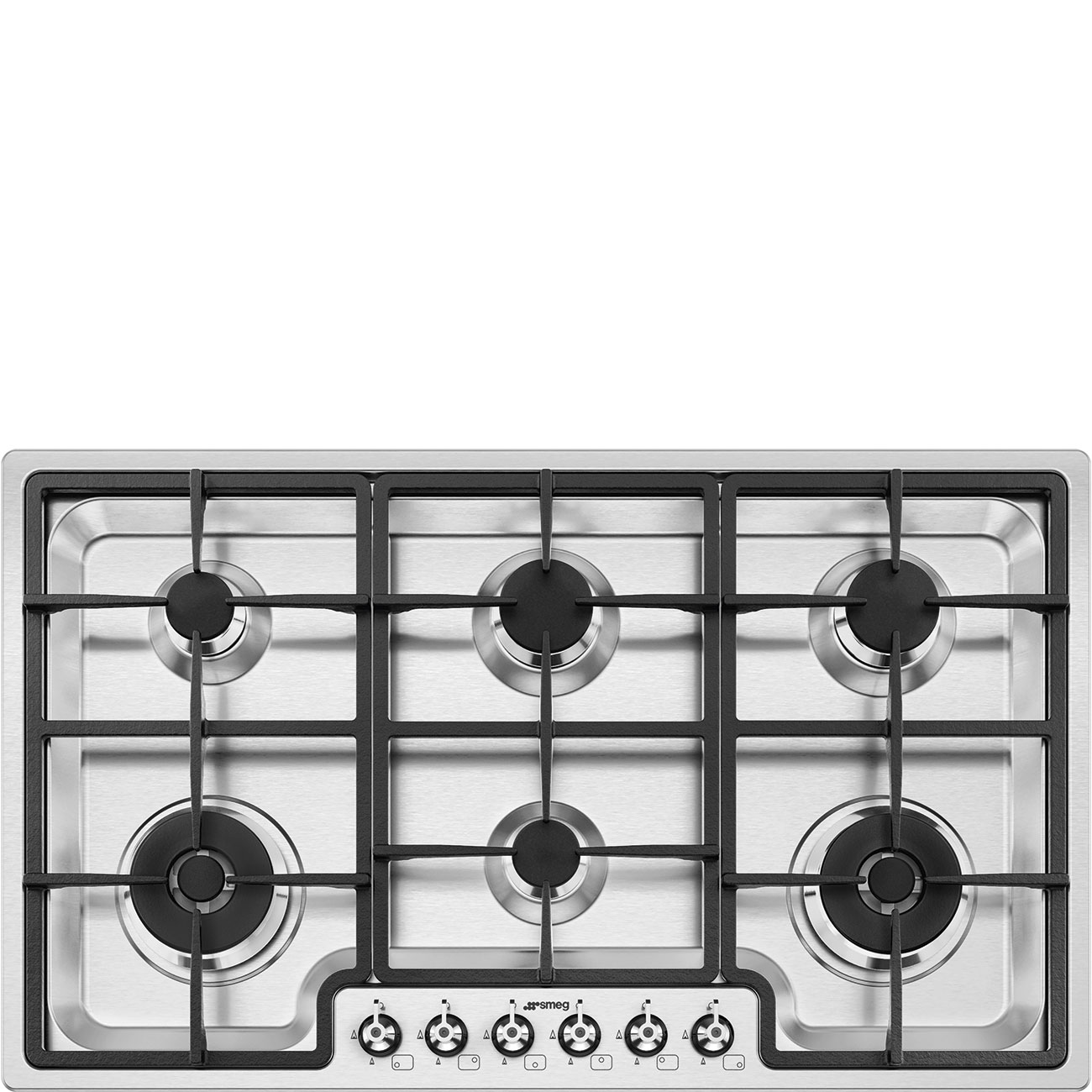 Built-in gas or electric hob