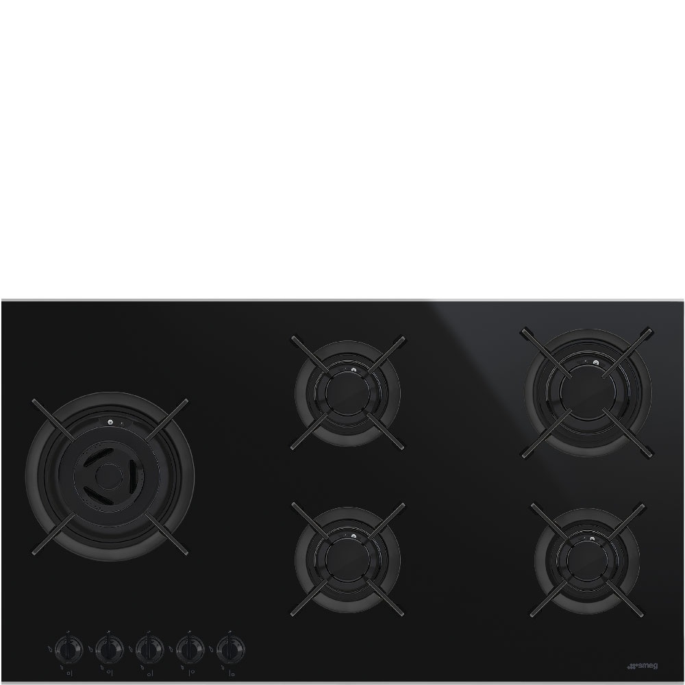 Built-in gas or electric hob