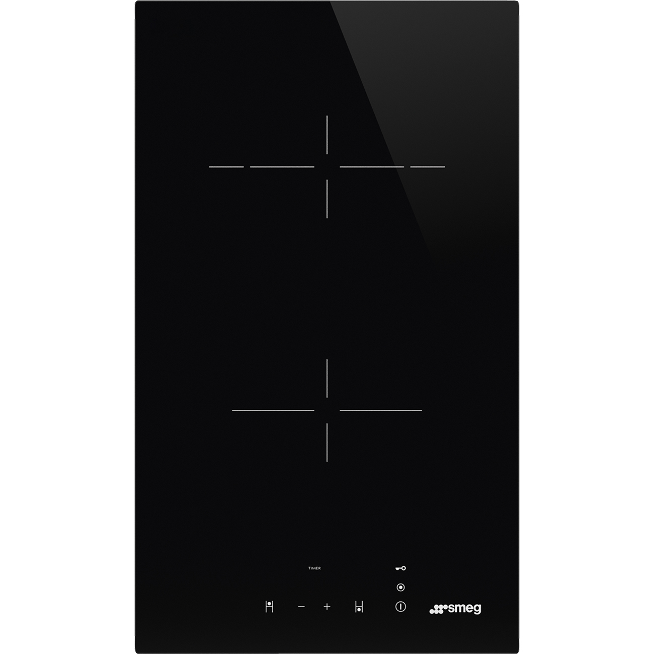 Built-in gas or electric hob