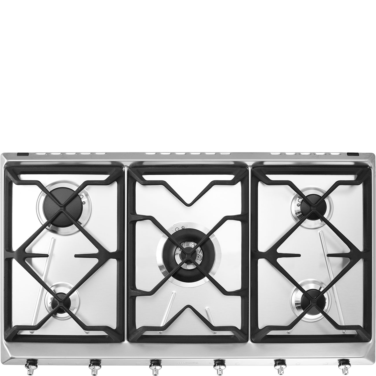 Built-in gas or electric hob