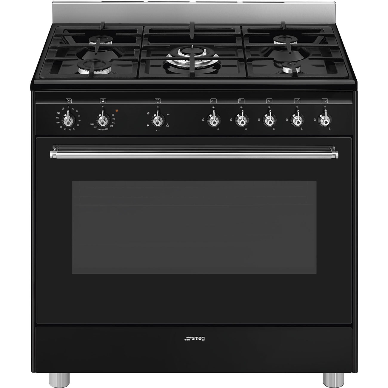 Freestanding cooker · Black