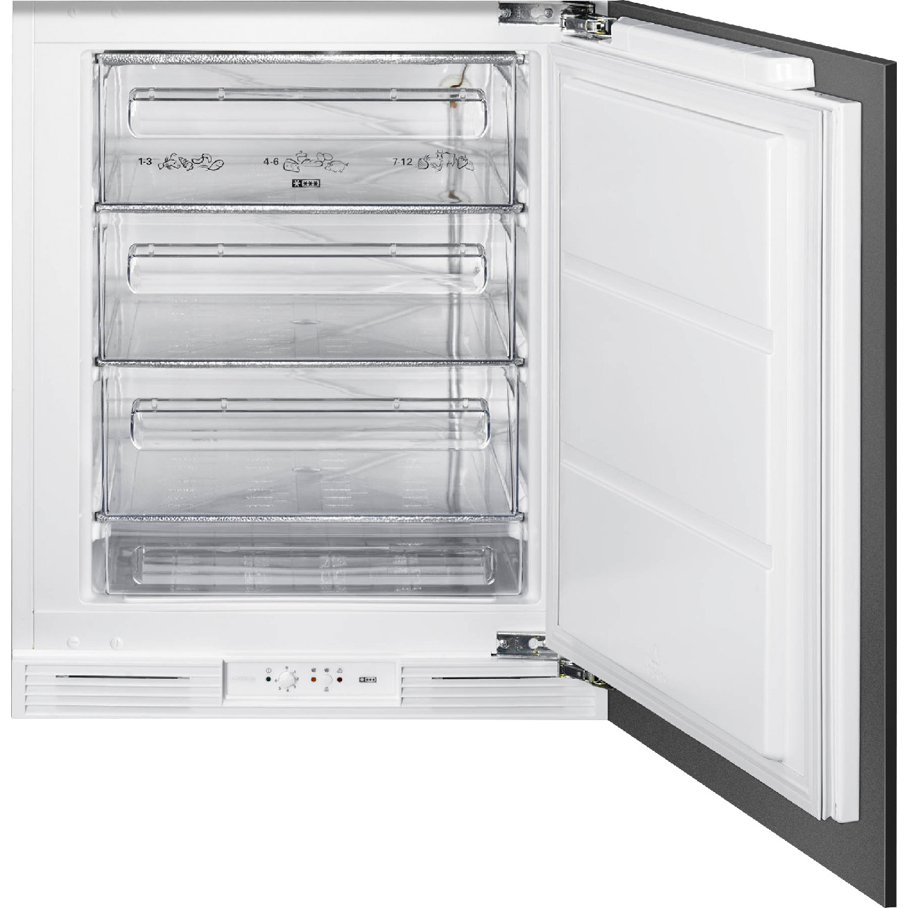 Built-in refrigerator or freezer